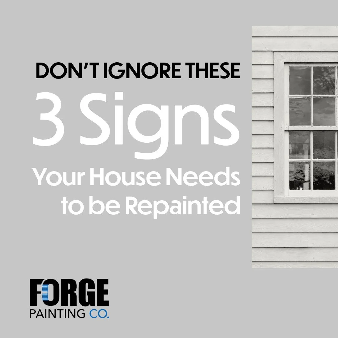 ⚠️ If any of these warning signs look familiar, give us a call. Procrastination in this area often leads to more extensive and expensive repairs down the line. Don't ignore these 3 signs your house needs to be repainted.

1. Chalky or Faded Surfaces
