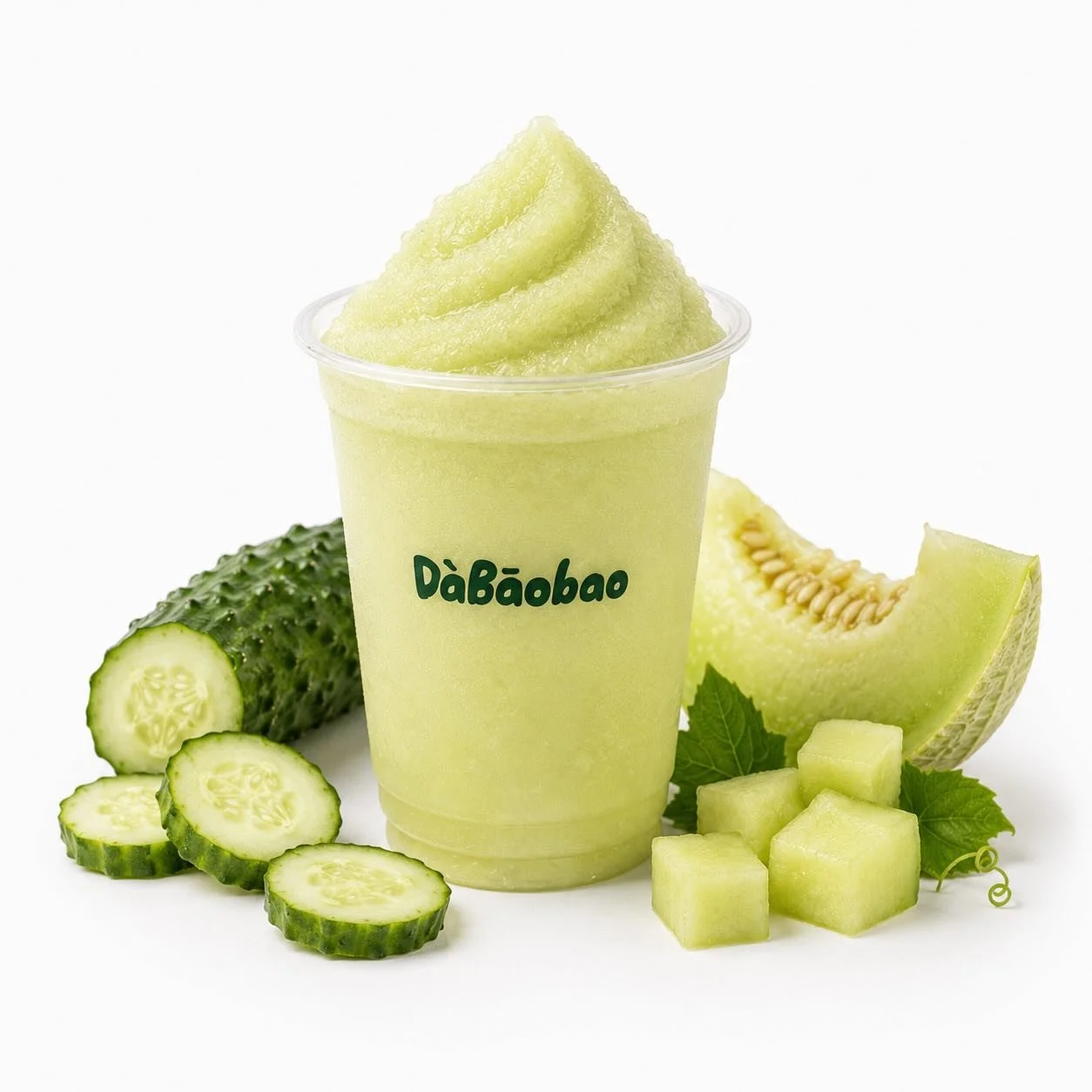 Cucumber Fermented Rice Ice Cream