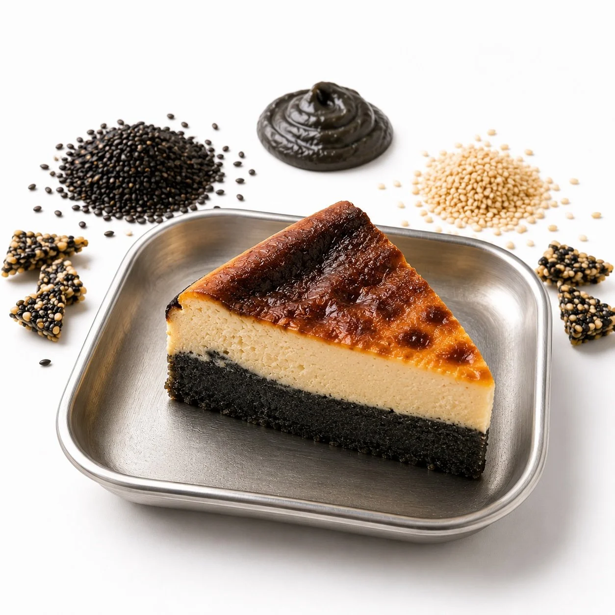 Black Sesame Cheesecake
