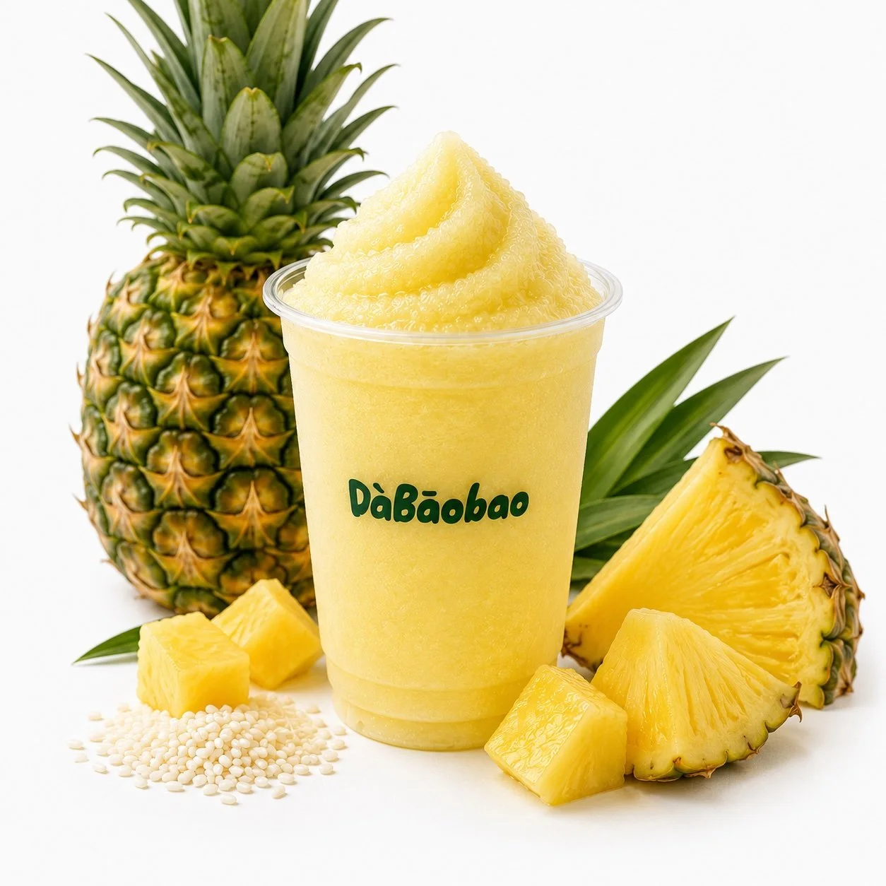 Pineapple Fermented Rice Ice Cream