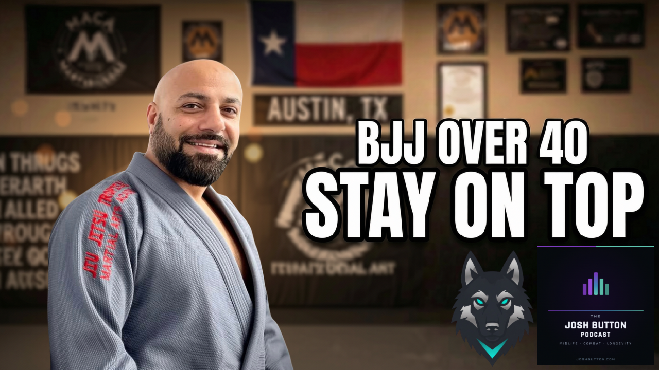 The Four Golden Rules for BJJ Over 40 | Manny Alonso EP 108