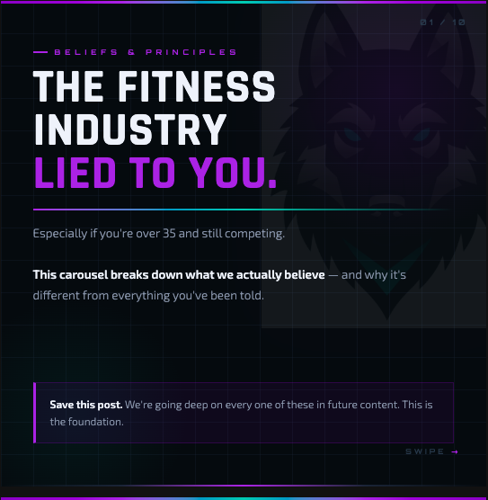 Fitness Industry lies