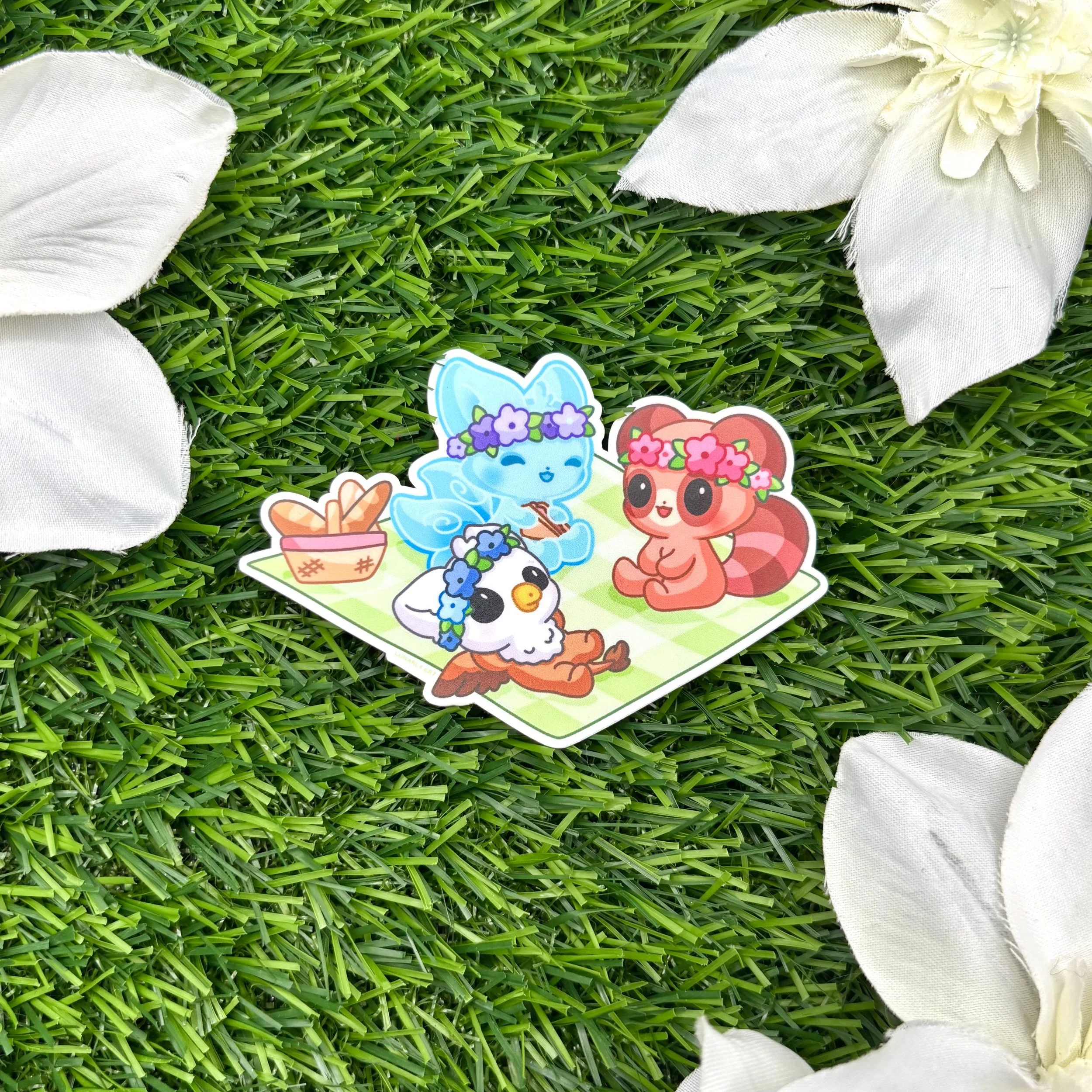 Picnic Trio Sticker