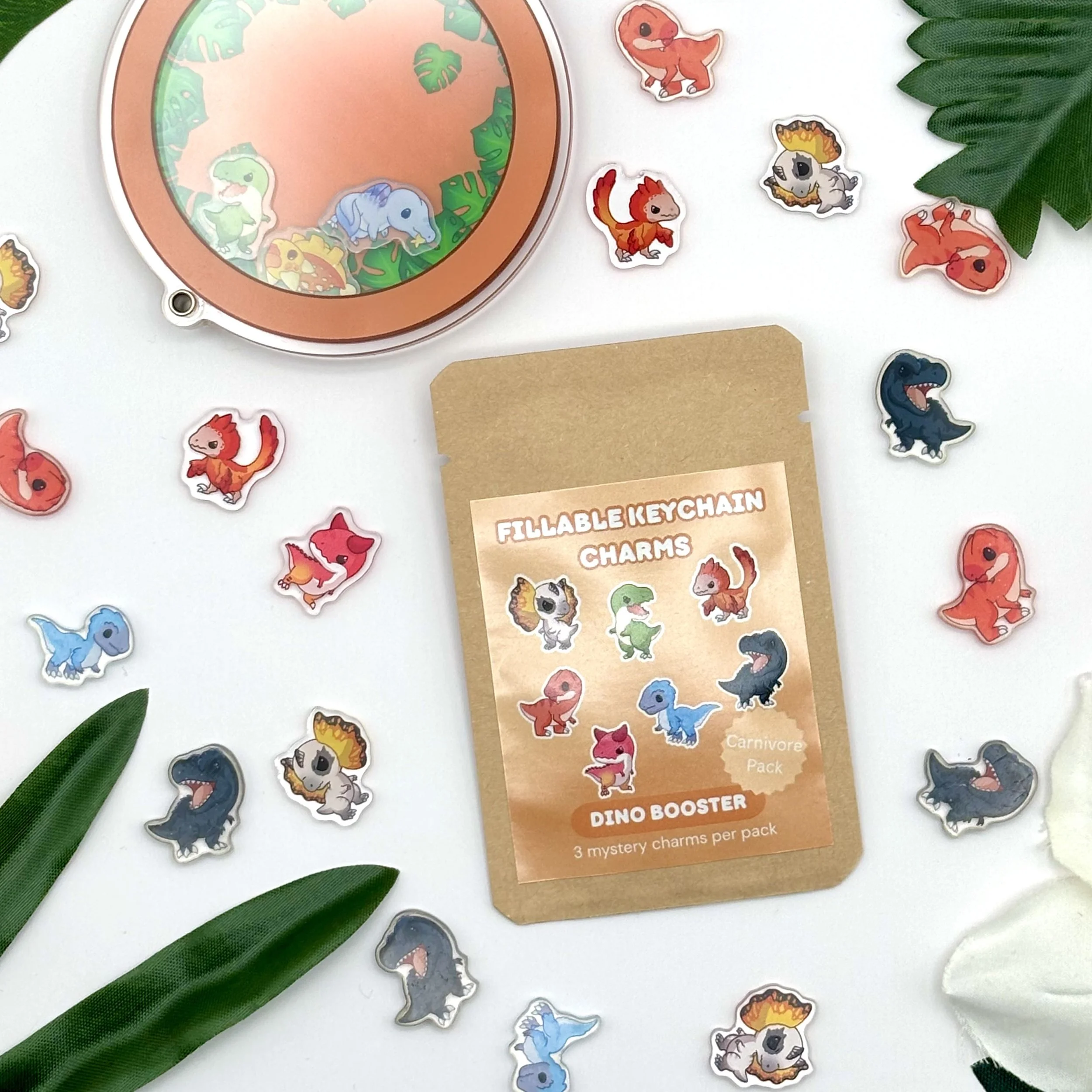 Carnivore Shaker Charms