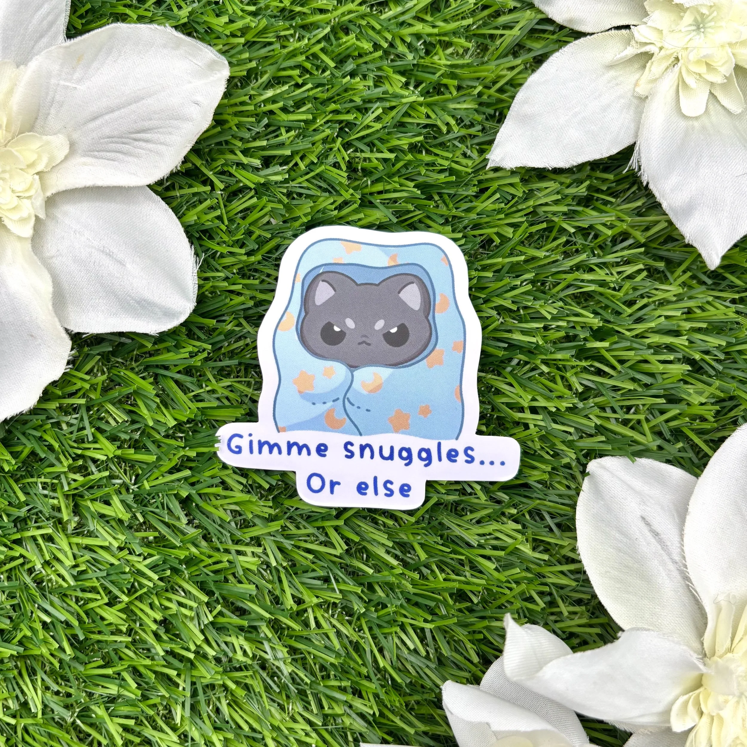 Snuggles Sticker