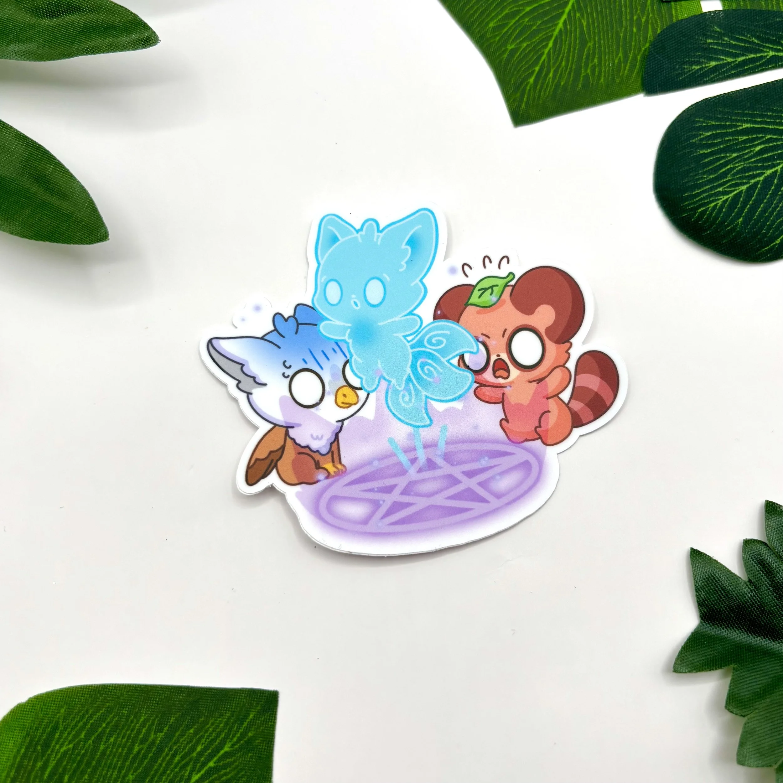 Rinari Scares Nib & Felix Sticker
