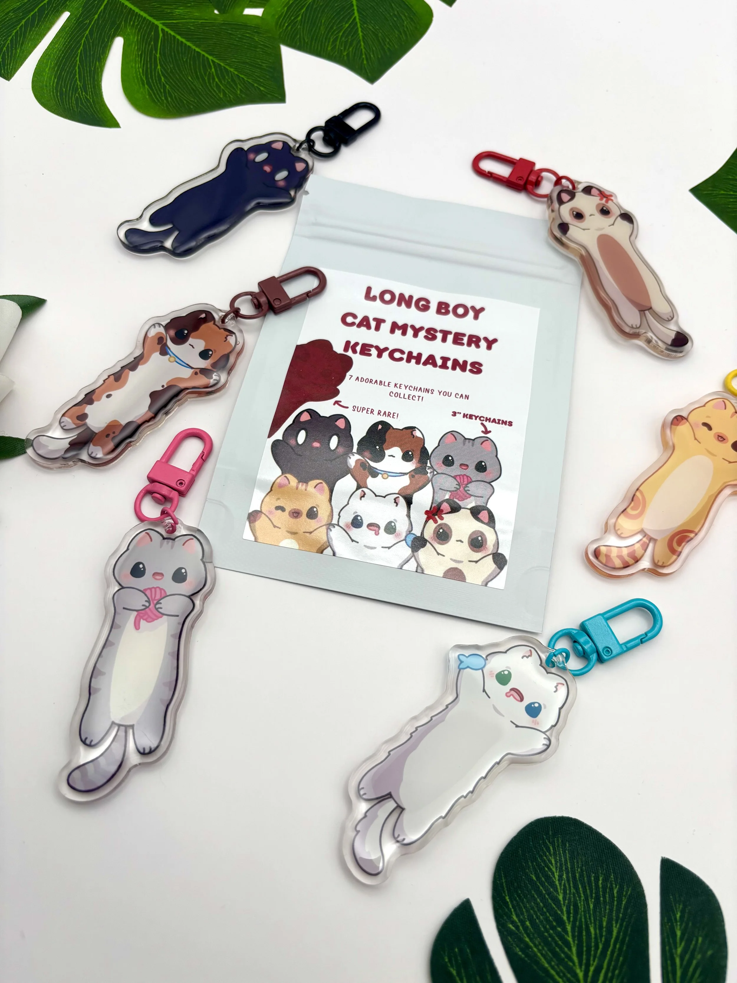 Mystery Cat Keychain Blind Bag