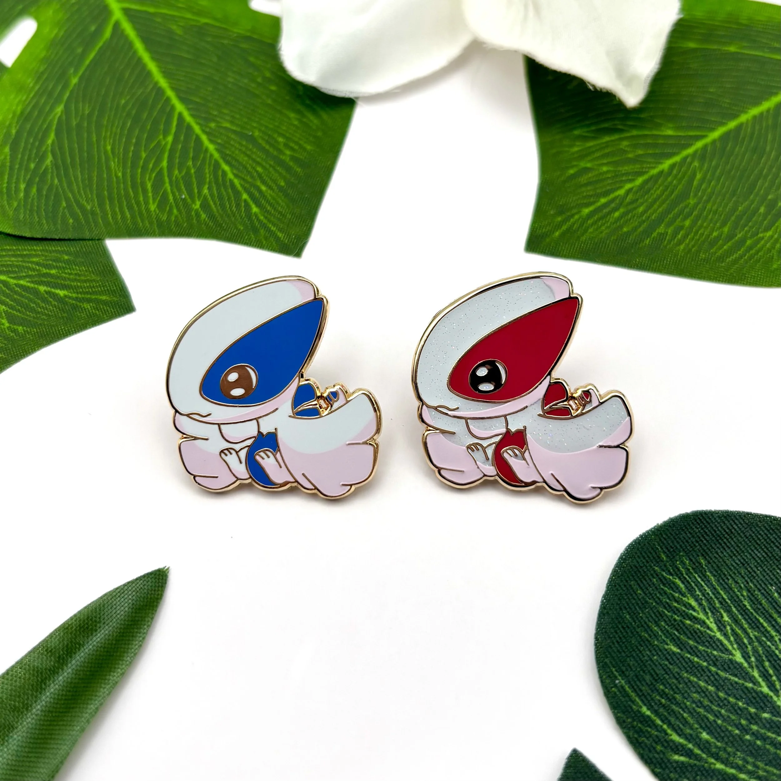 Majestic Sky Guardian Enamel Pin