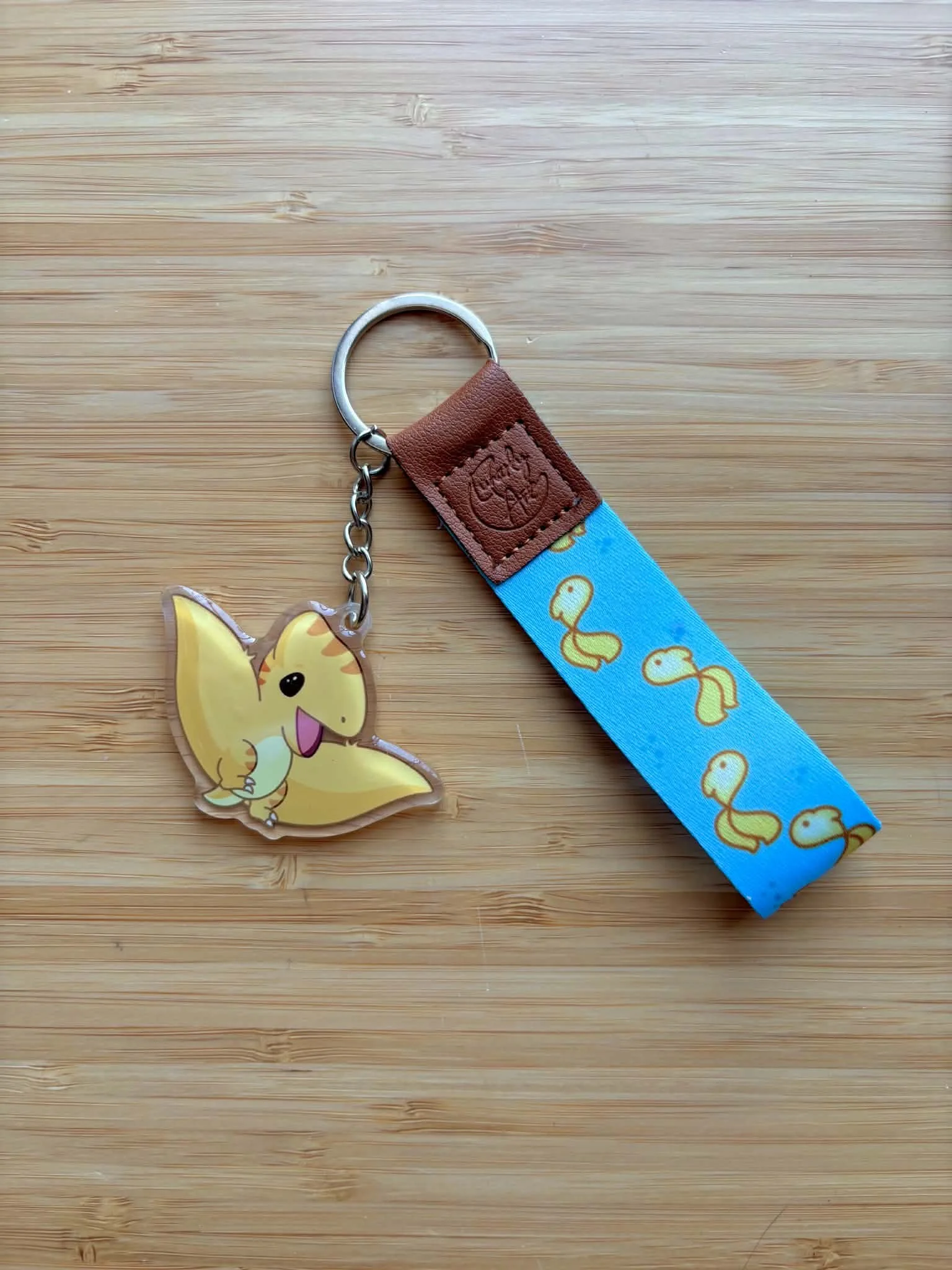 Pterydactyl Dino Keychain