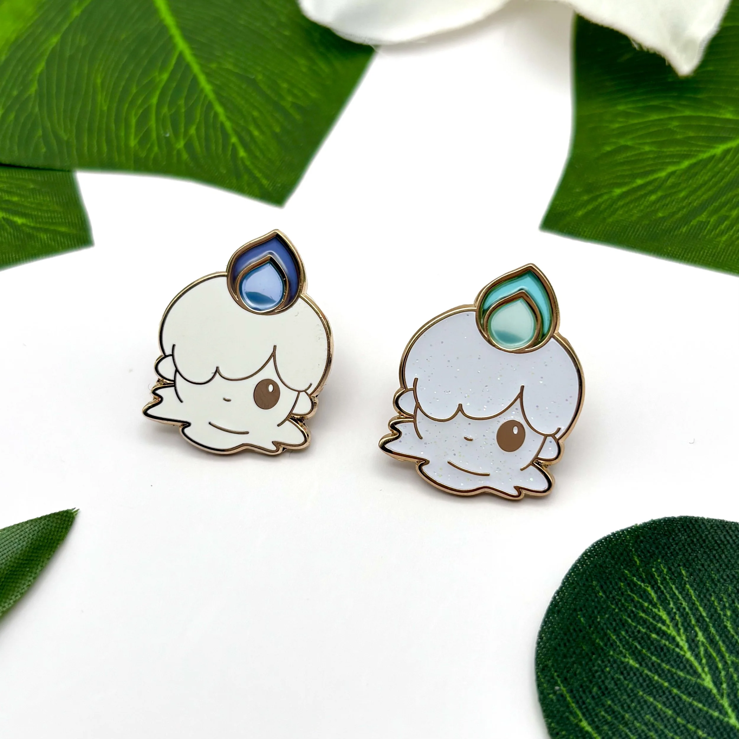 Tiny Flame Spirit Enamel Pin