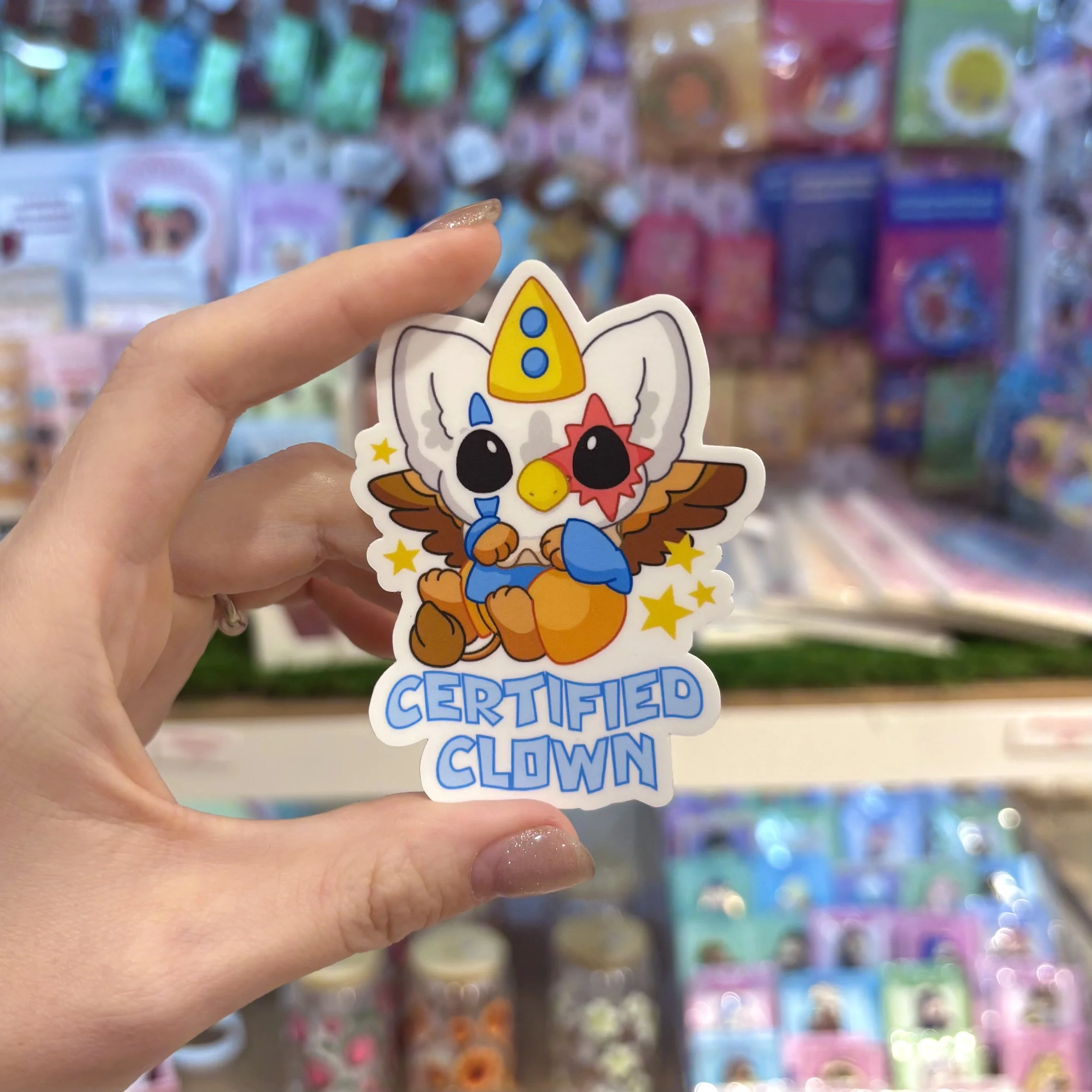Felix Certified Clown Sticker