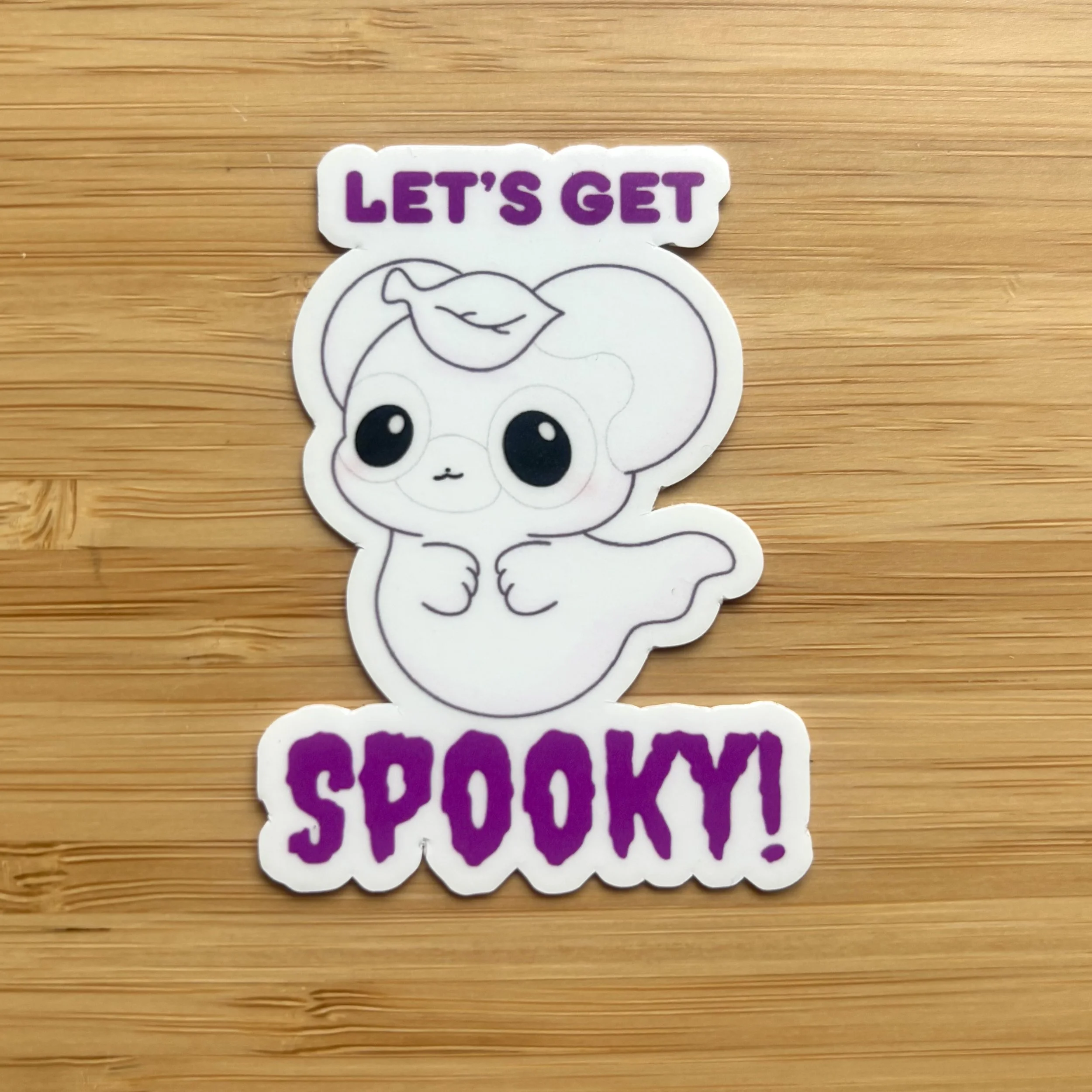 Nib Get Spooky Sticker