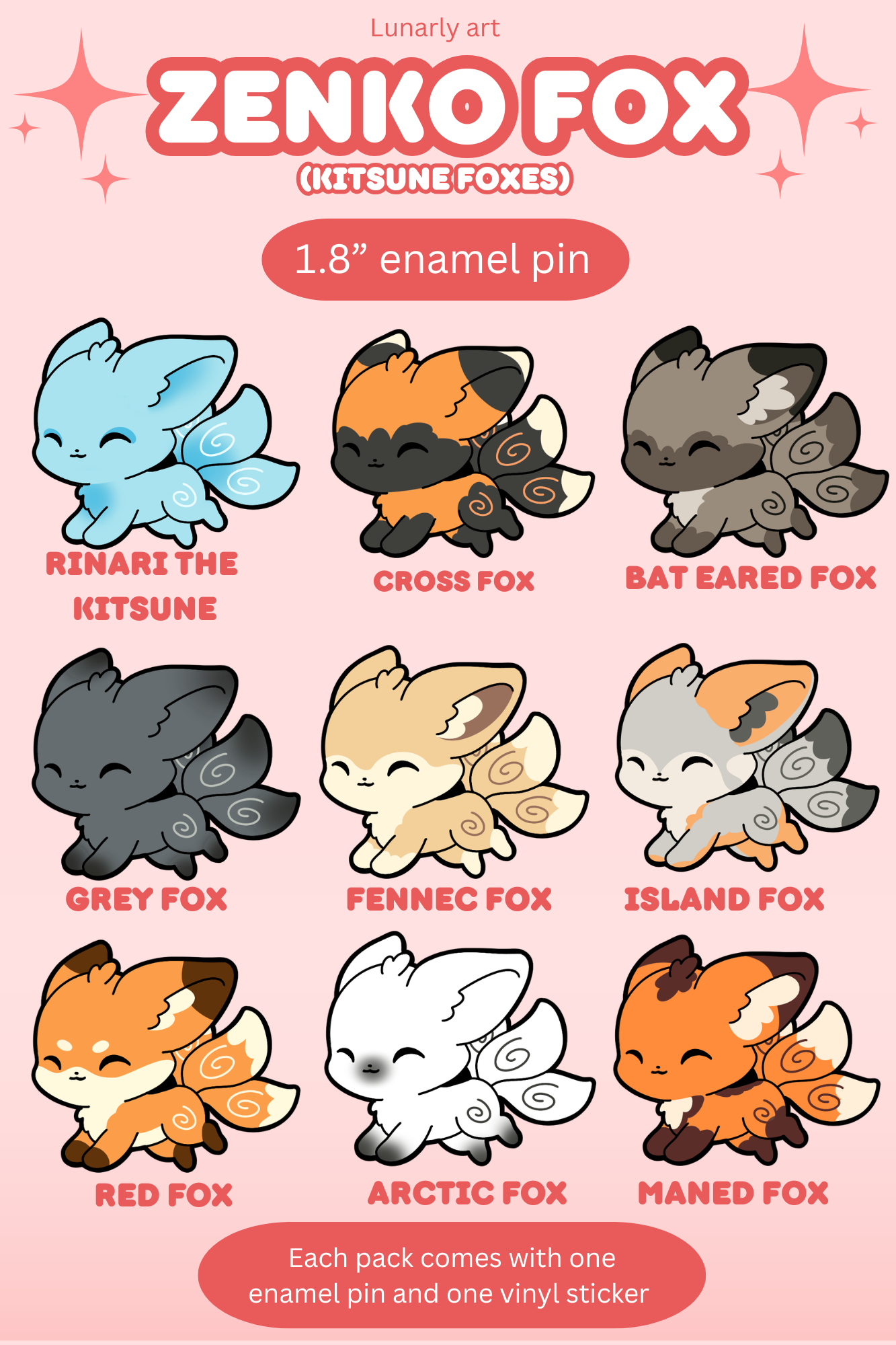 Zenko Fox Mystery Pack