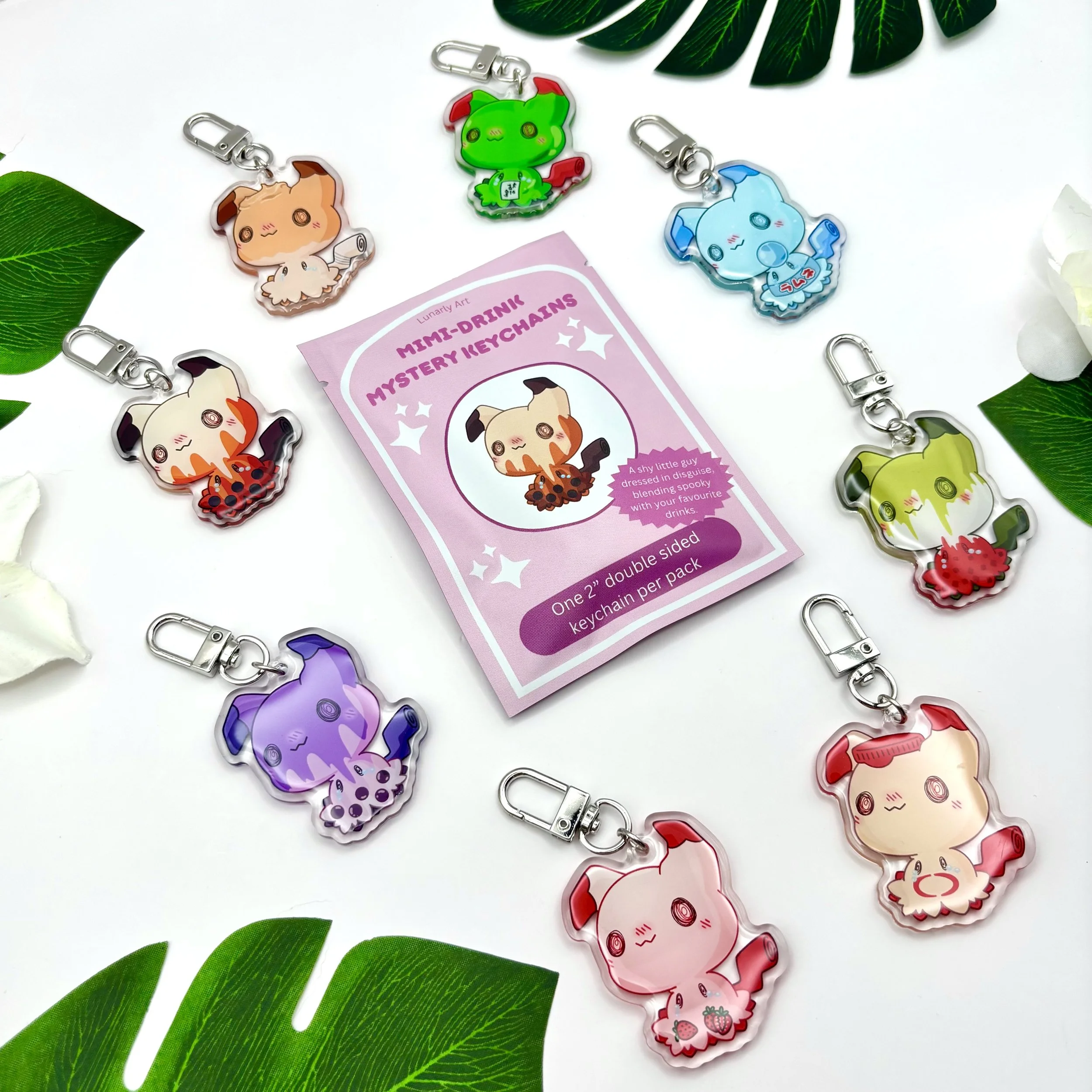 Mim-Drink Keychains