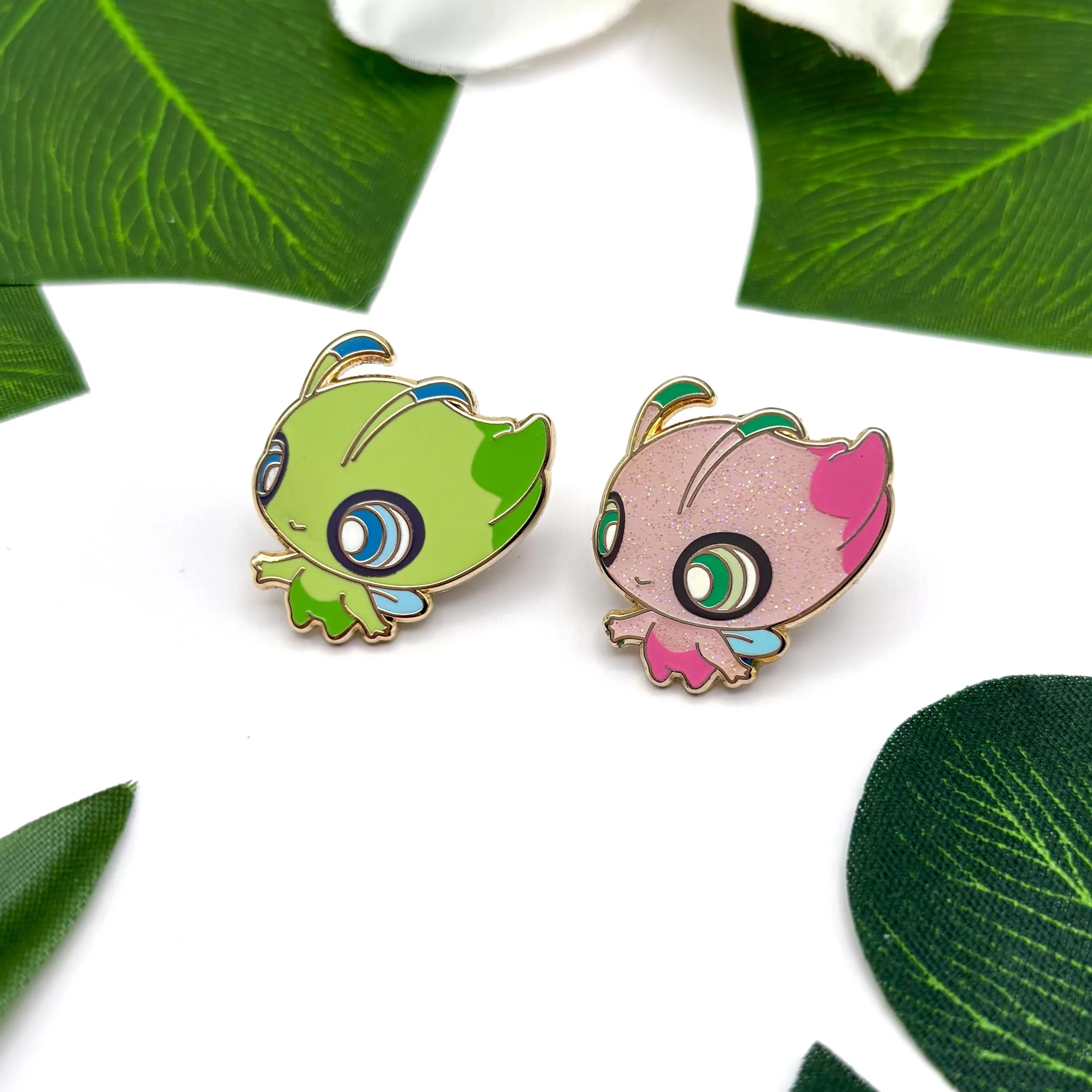 Forest Time Sprite Enamel Pin