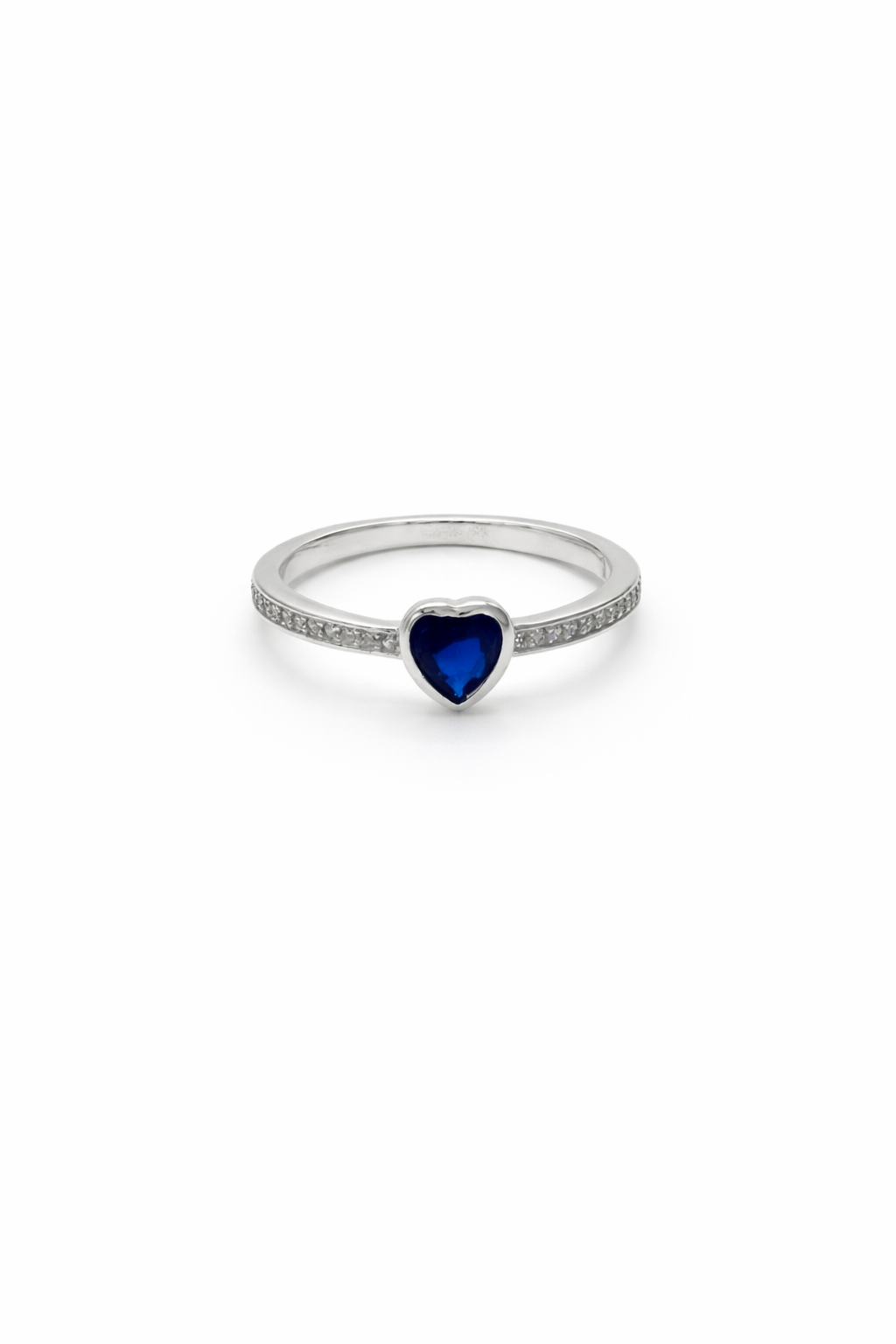 Midnight Heart Ring