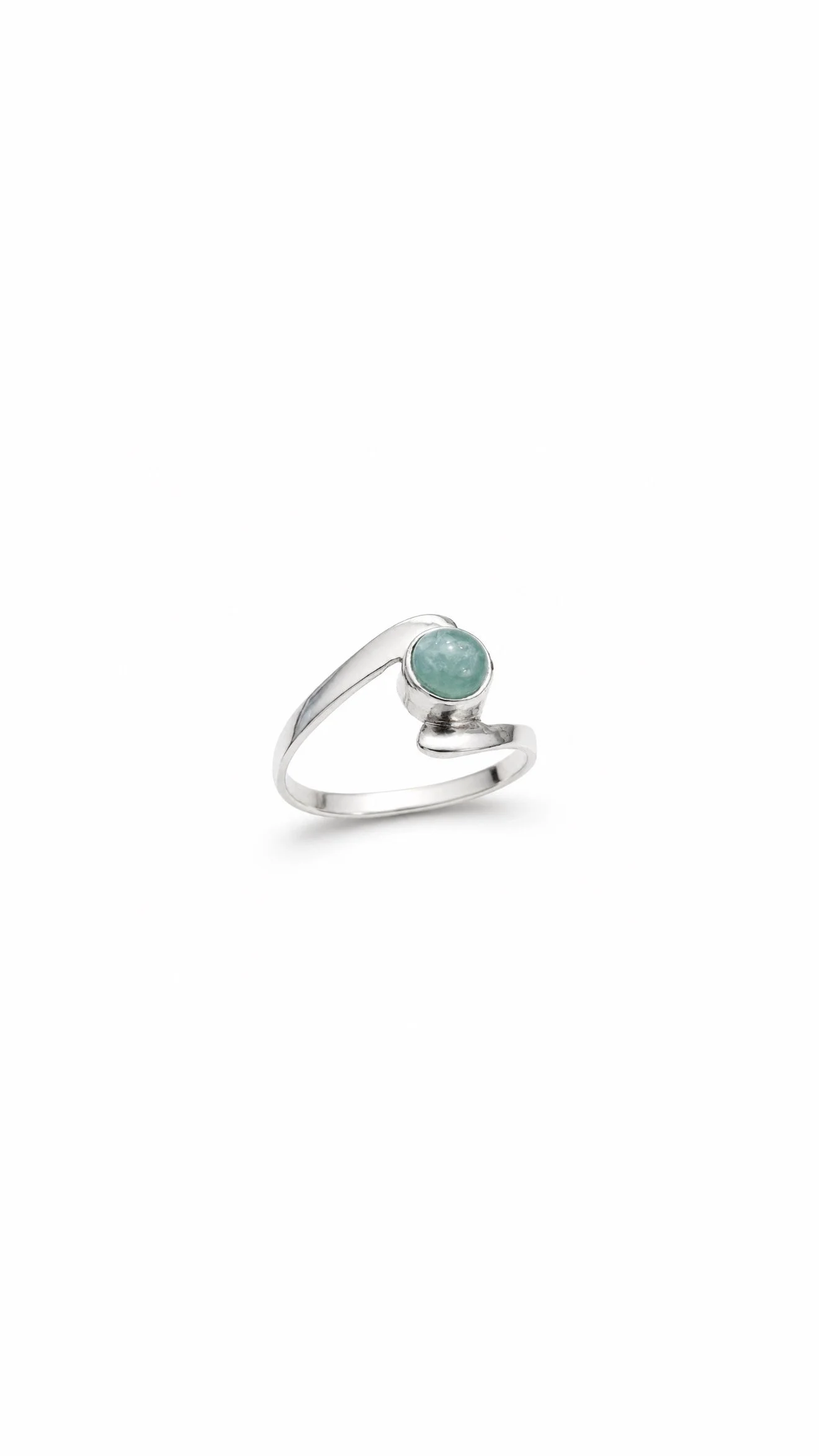 “Ocean Mist” Sterling Silver Ring