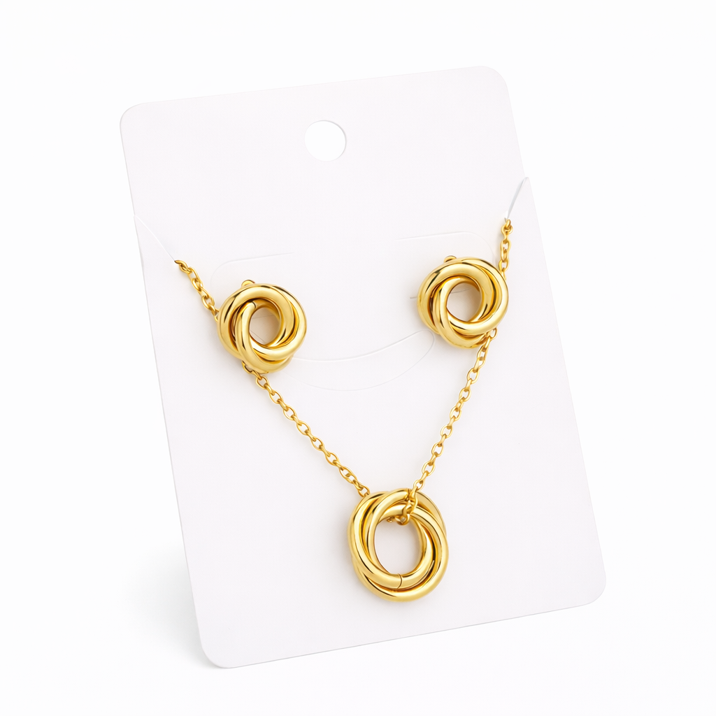 Golden Infinity Knot Set