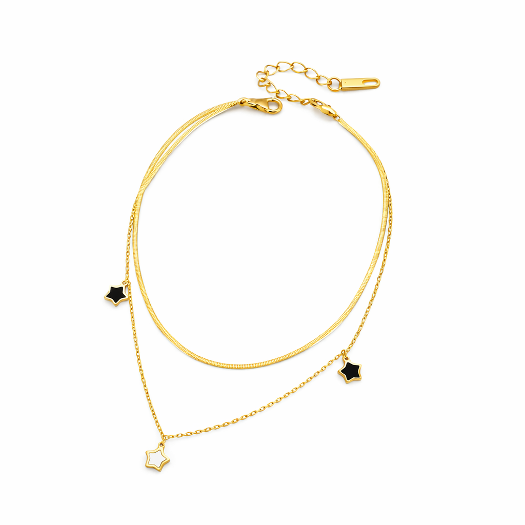 Star Double-Layer Necklace