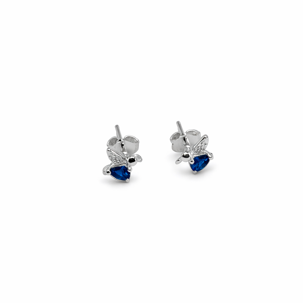 Blue Love Whisper Studs