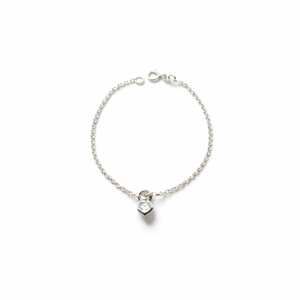 Crystal Heart Bracelet