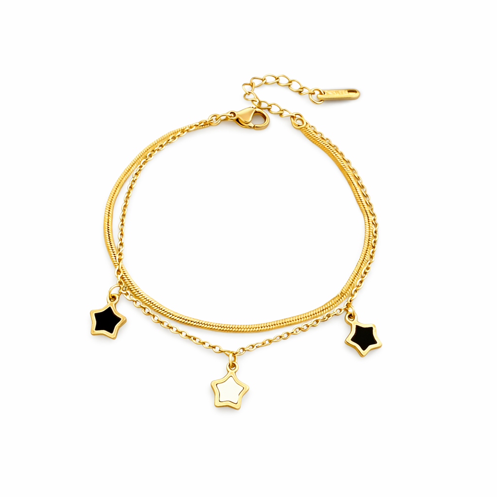 Star Double-Layer Bracelet