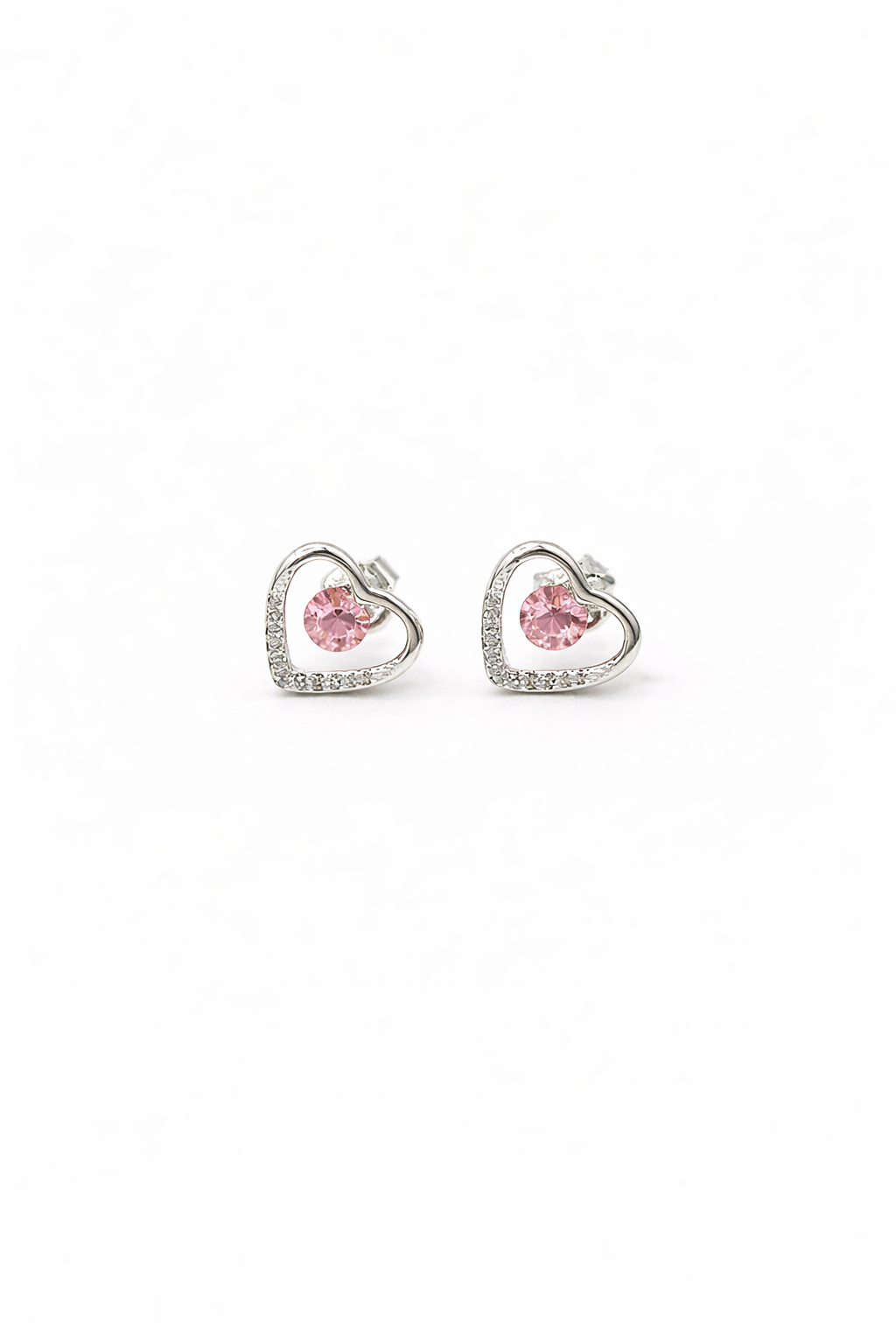 Blush Heart Glow Studs