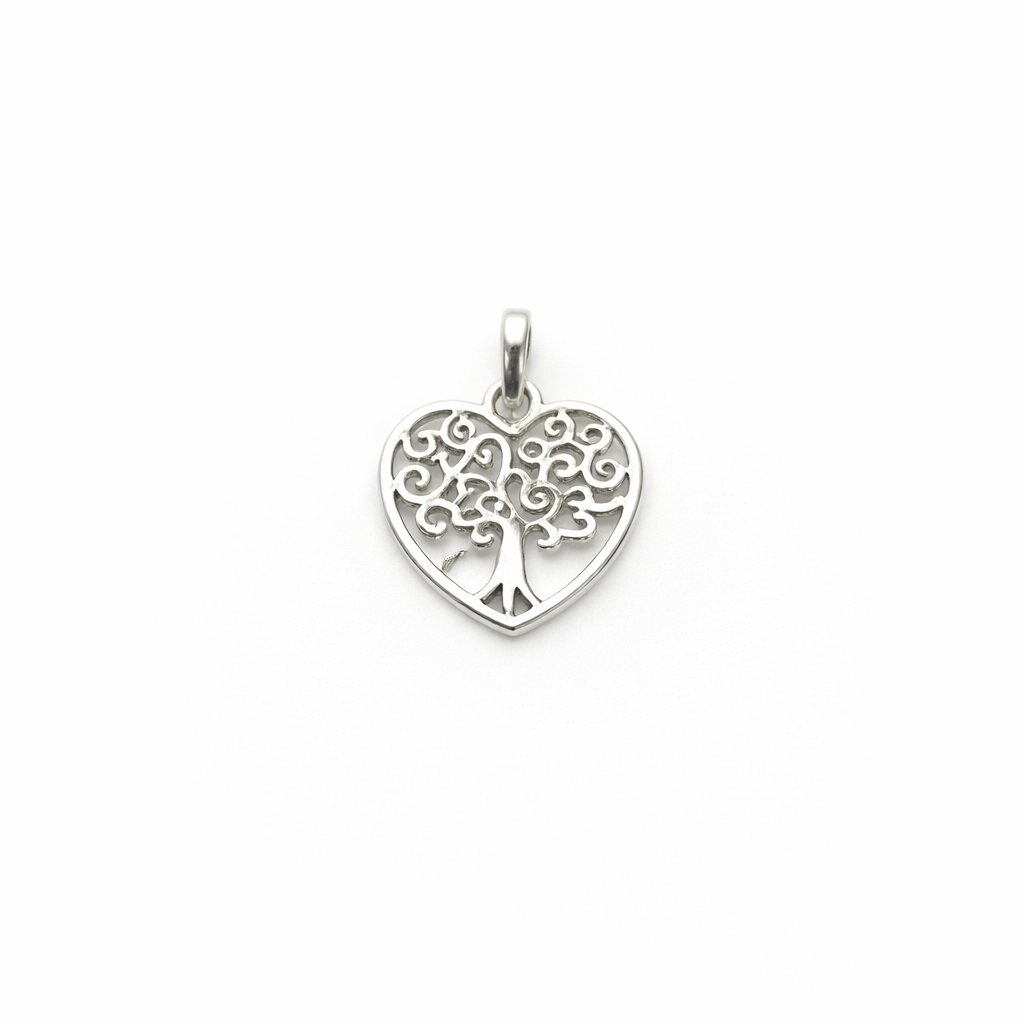 Tree of Abundance Heart Pendant
