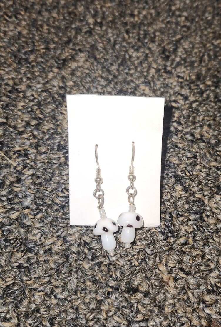 Mushroom Earrings