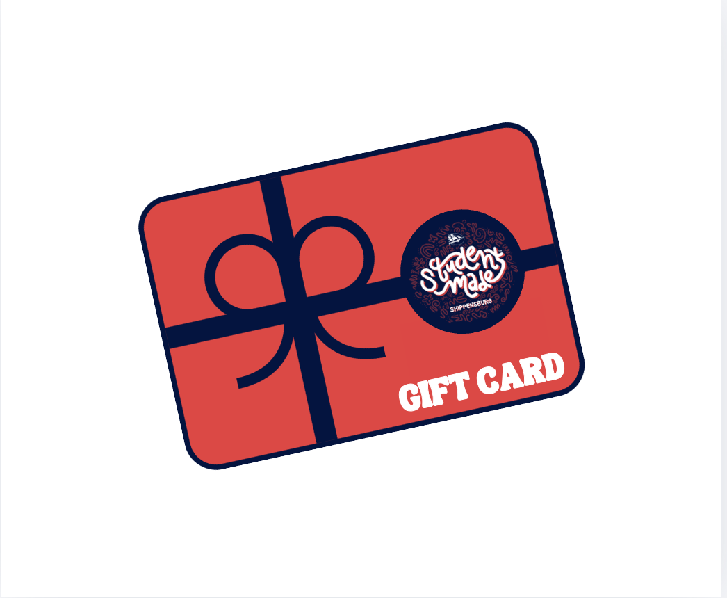 STUDENT-MADE SHIPPENSBURG GIFT CARD