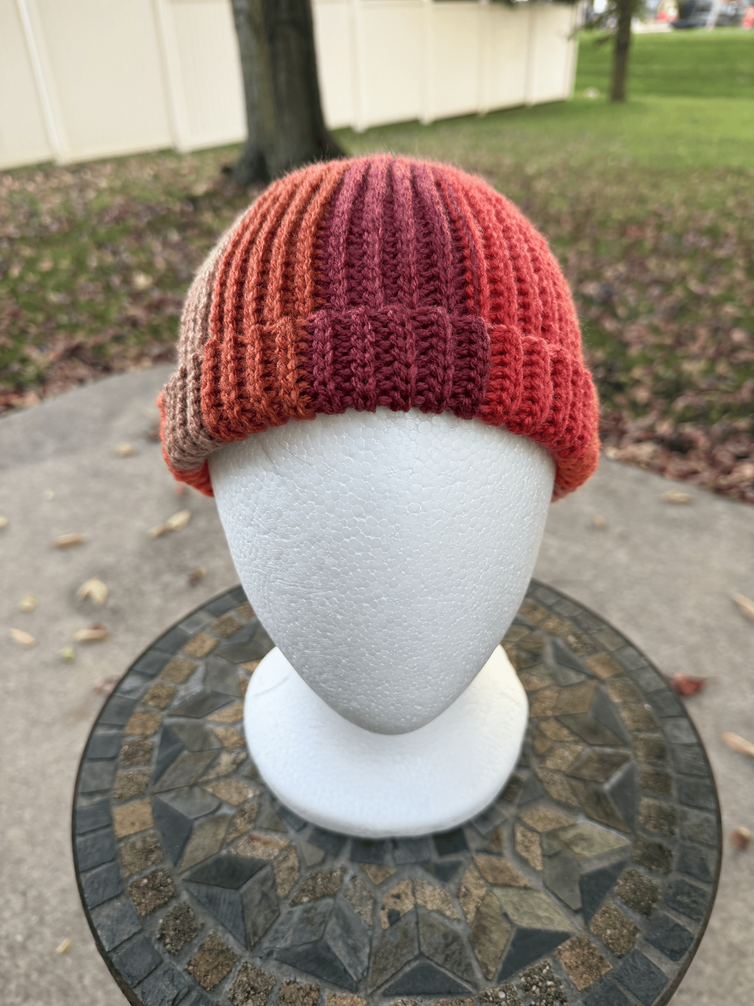 Spice Cake Skullcap Beanie