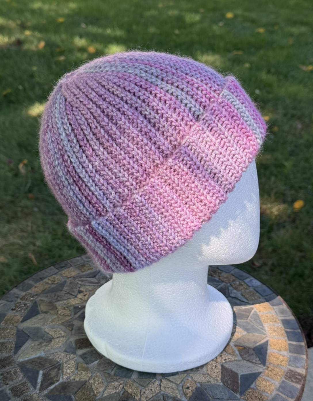 Orchid Skullcap Beanie