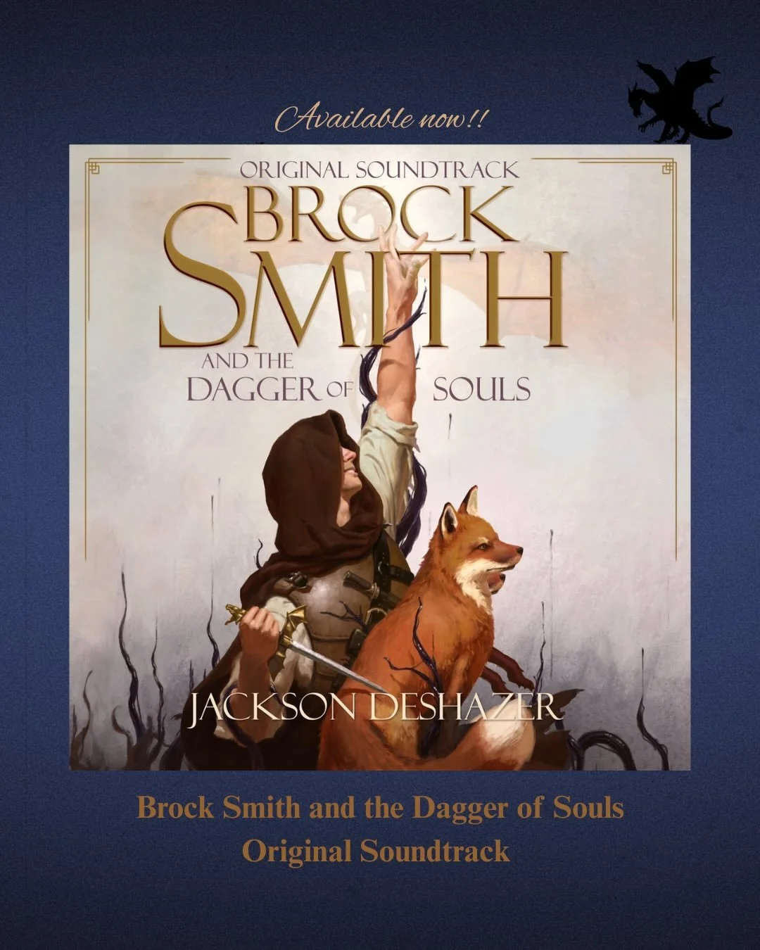 Brock Smith and the Dagger of Souls original soundtrack is now available for streaming!!🎶 Available on Spotify, Apple Music, and all streaming platforms! Each song on the soundtrack is paired with a chapter🎶📚✨ Link to soundtrack in bio!

Prologue,