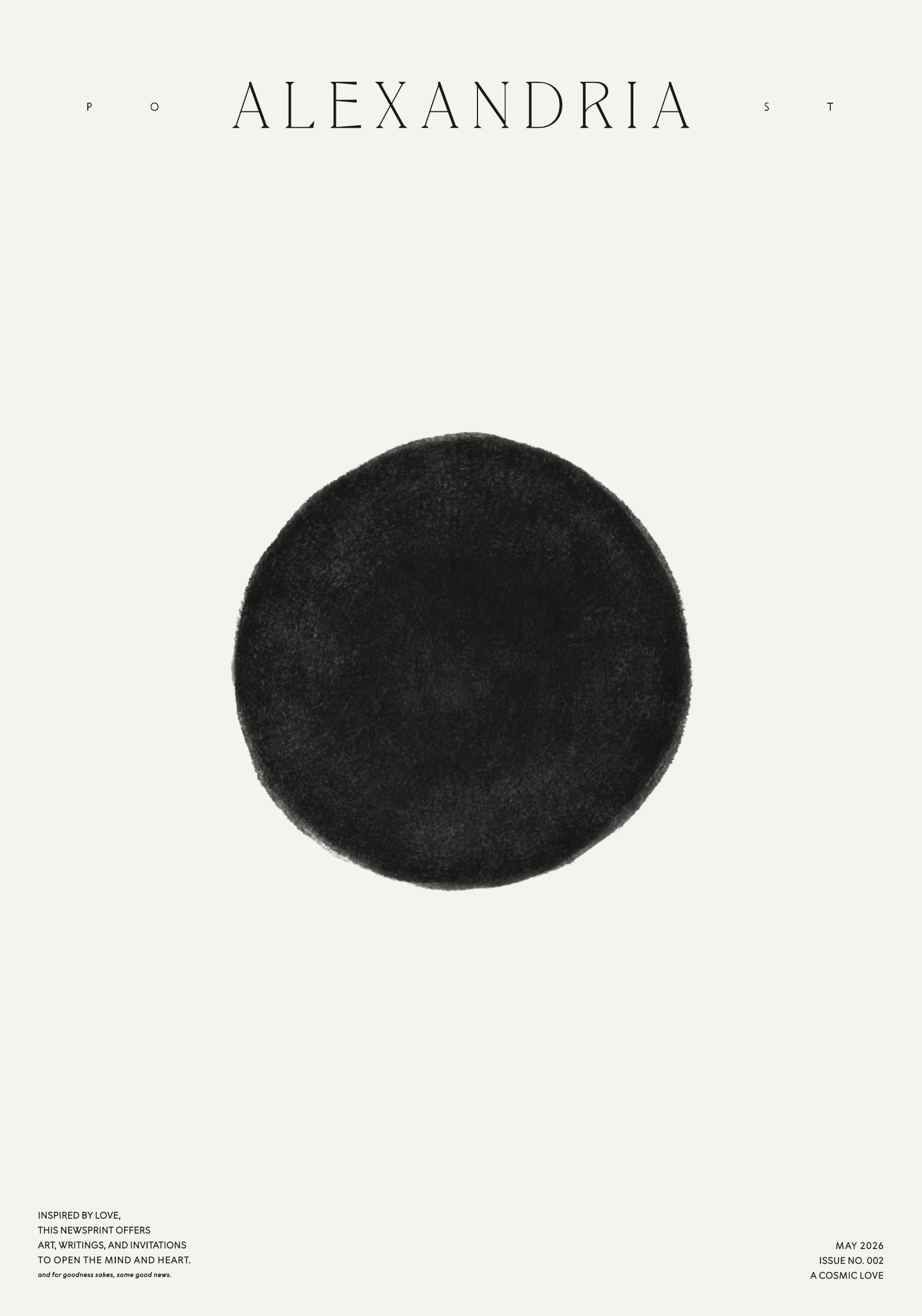 ALEXANDRIA POST SINGLE ISSUE  |   ISSUE NO. 002