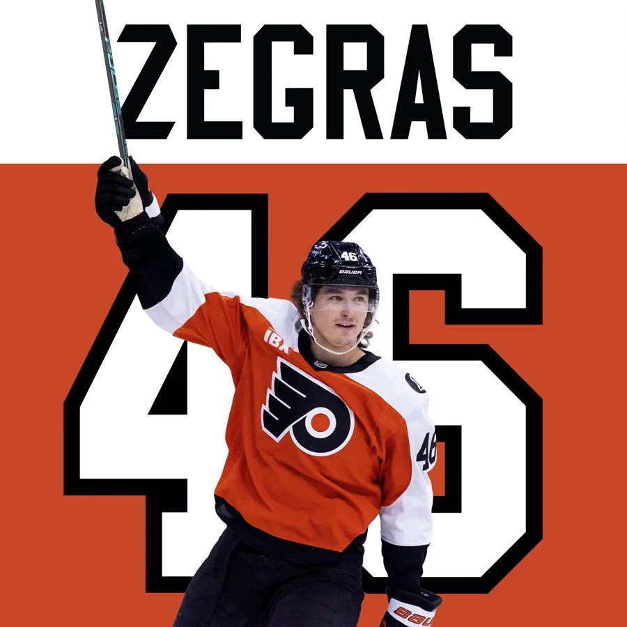 Zegras 12"x12"
