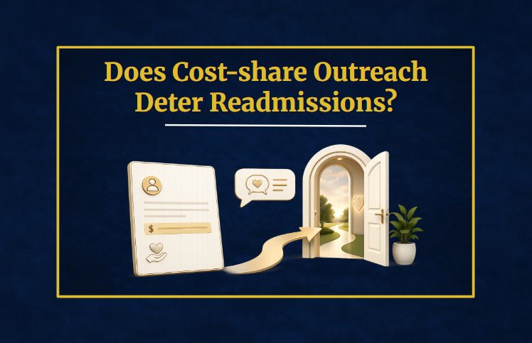 Does Patient Cost-Share Outreach Deter Admission/Readmission?