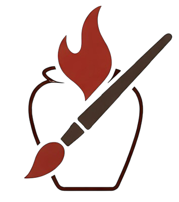 Brush + Fire Pottery Painting