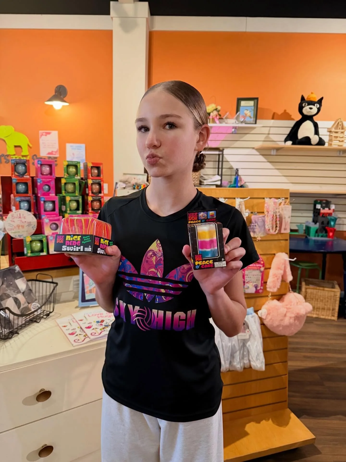 Woah! You guys weren&rsquo;t kidding when you said you wanted NeeDohs. 😉💚🐘

First photo:  We sent the text and she was the first one here for NeeDohs!

Second photo: what&rsquo;s left after only 2.5 hours of being out for sale. 

We will definitel