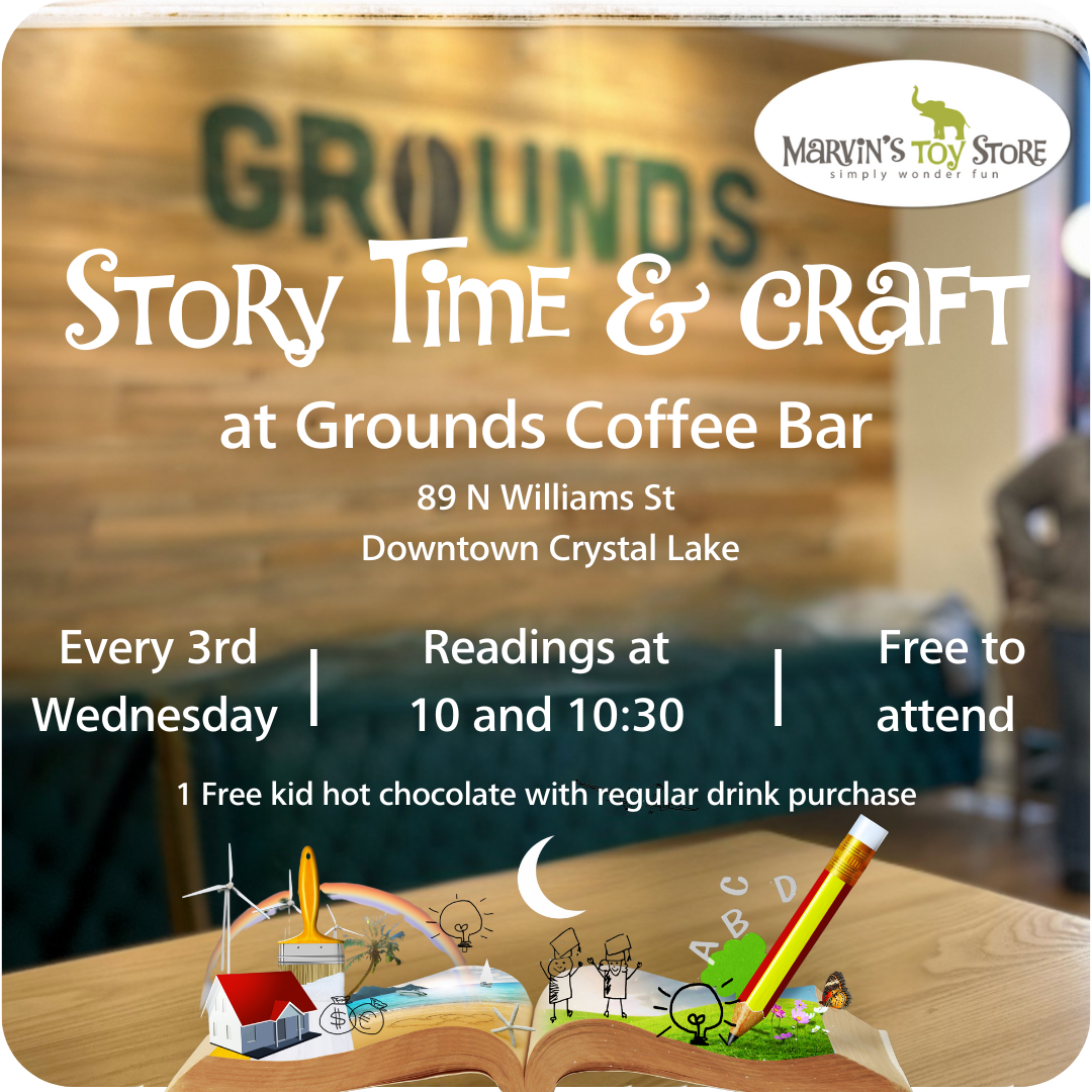 Story and craft at Grounds Coffee Bar (Copy)