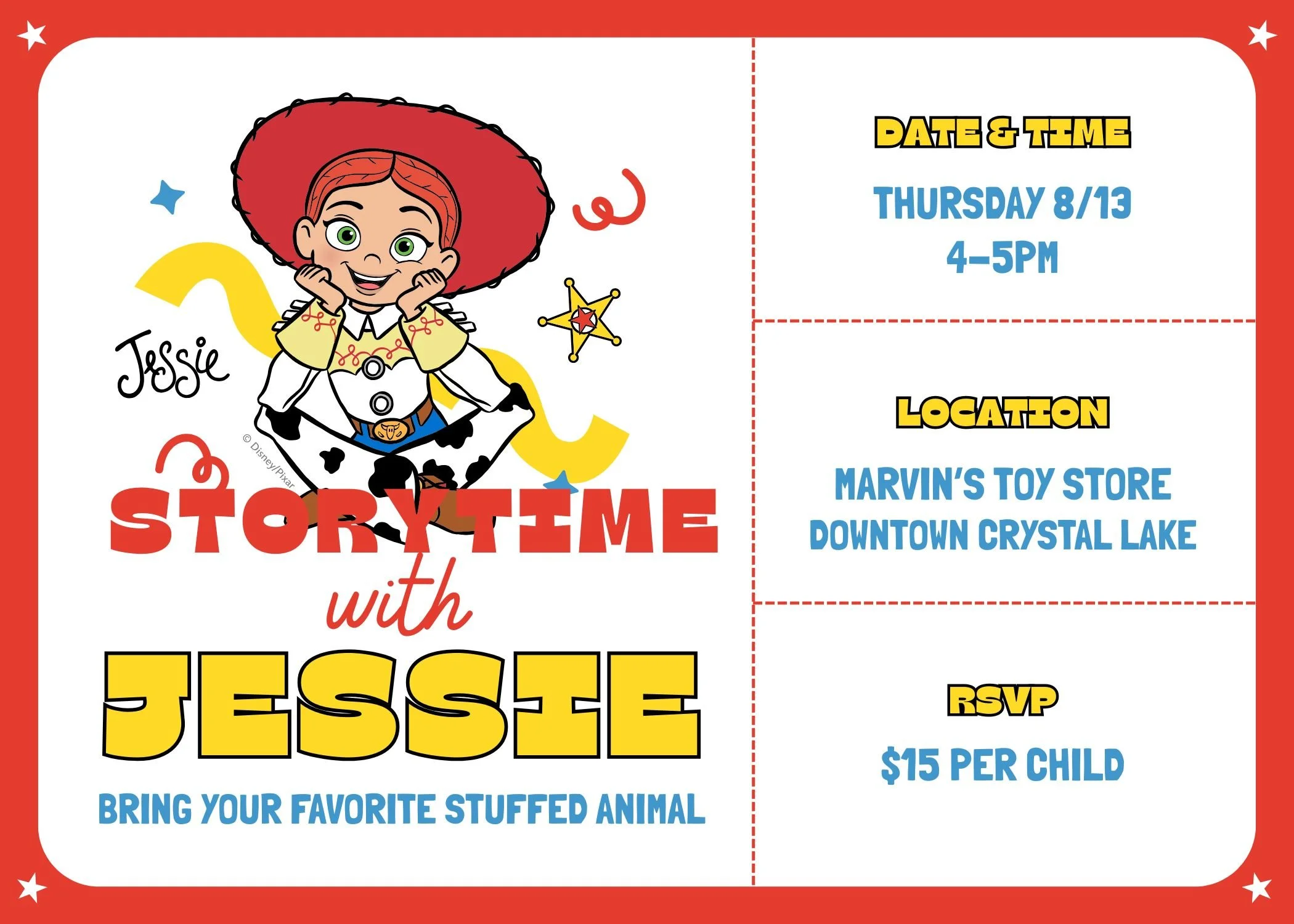 Stoy Time with Jessie