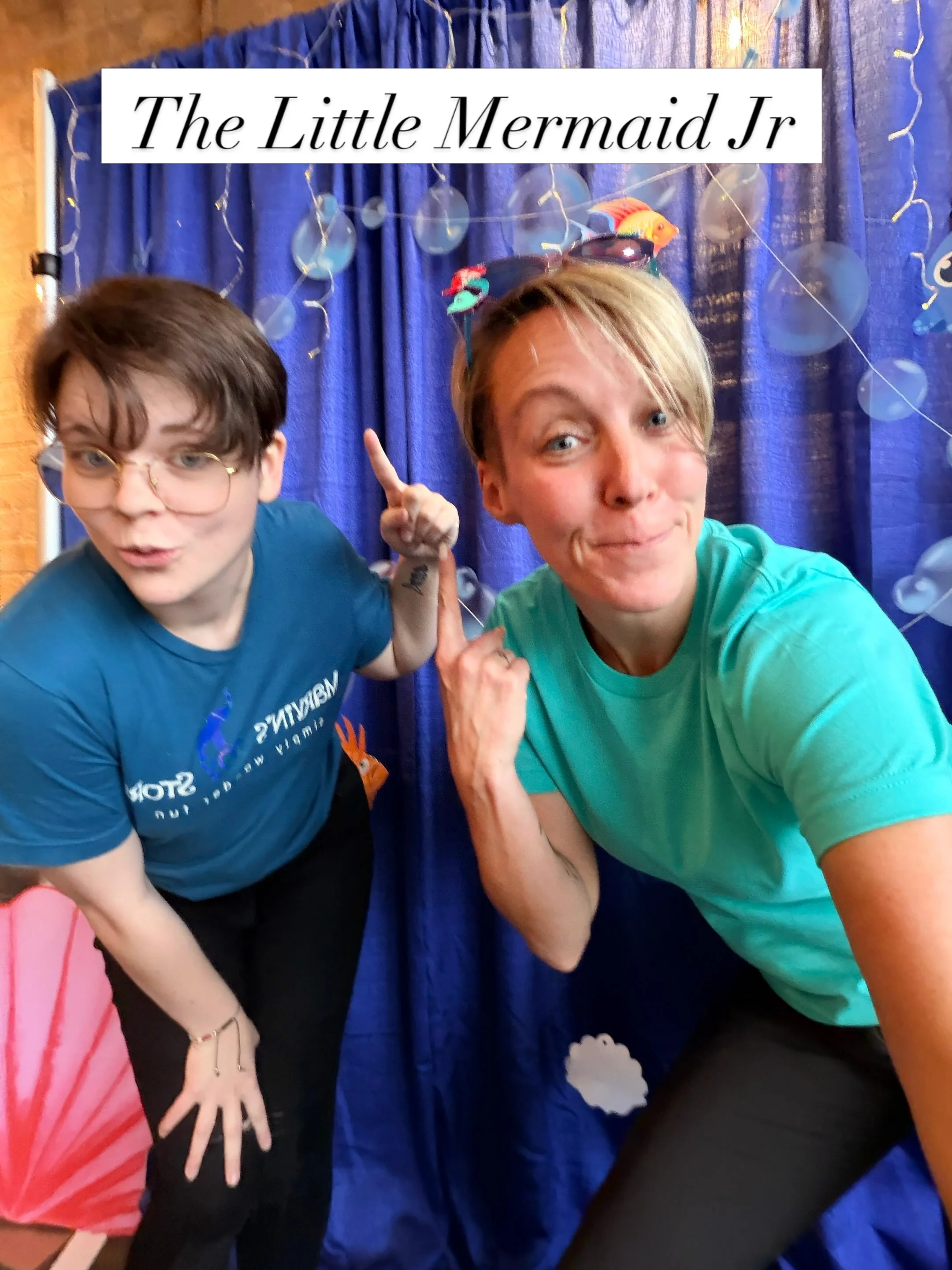 The Little Mermaid Jr Show at the @rauecenterforthearts is so good! Congrats you all the cast and crew for putting on a great show. It you missed us at the merch table, we&rsquo;ll have all the thingamabobs, gizmos, &amp; gadgets available in store.