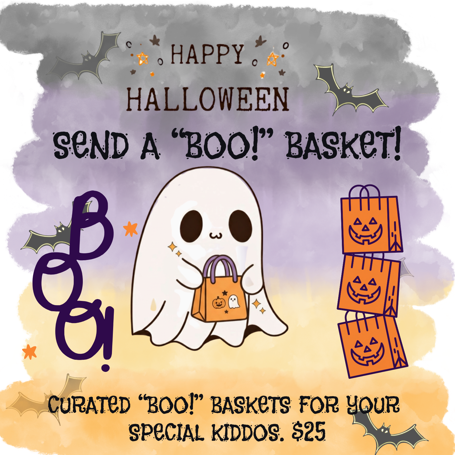 Halloween 'Boo!' Surprise Basket