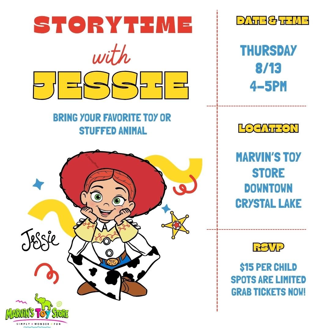 Toy Story Time with Jessie 8/13