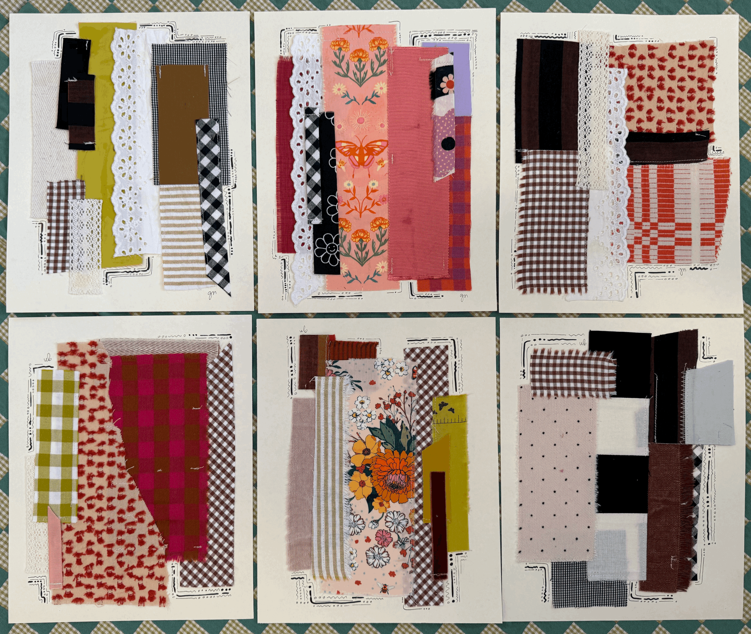 Funk Stuff Studio Textile Collage