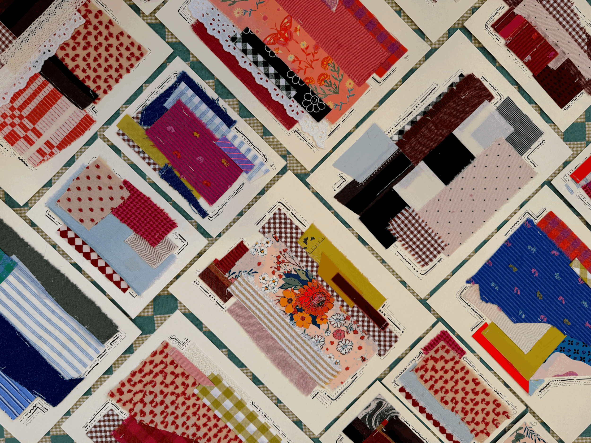 Textile Collage