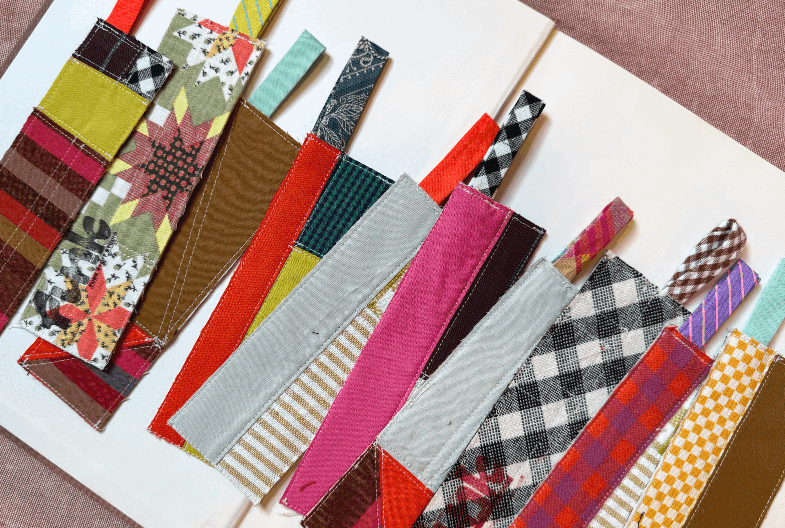 Funk Stuff Studio Quilted Bookmark