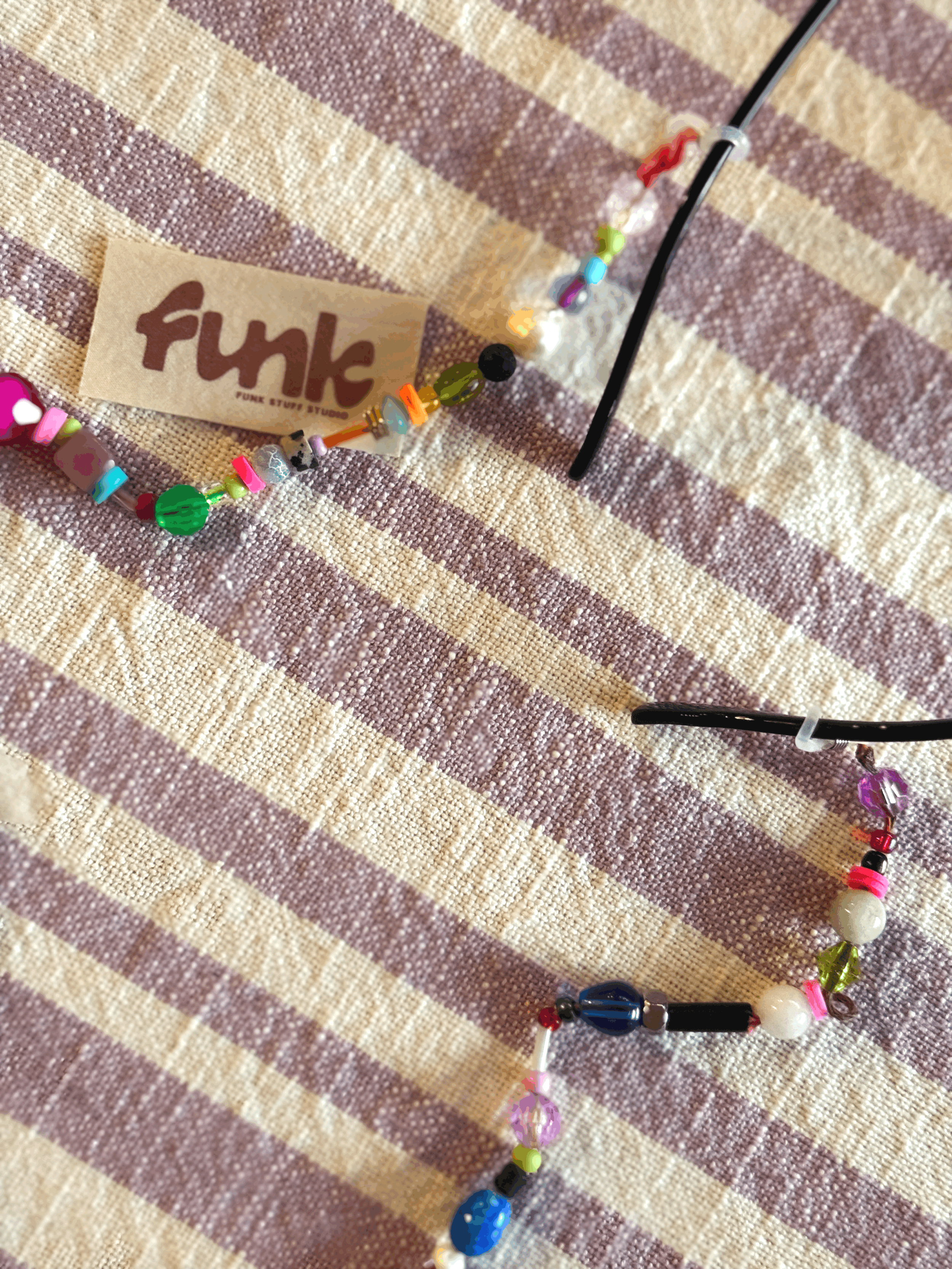 Funk Stuff Studio Beaded Sunglasses / Glasses Chain