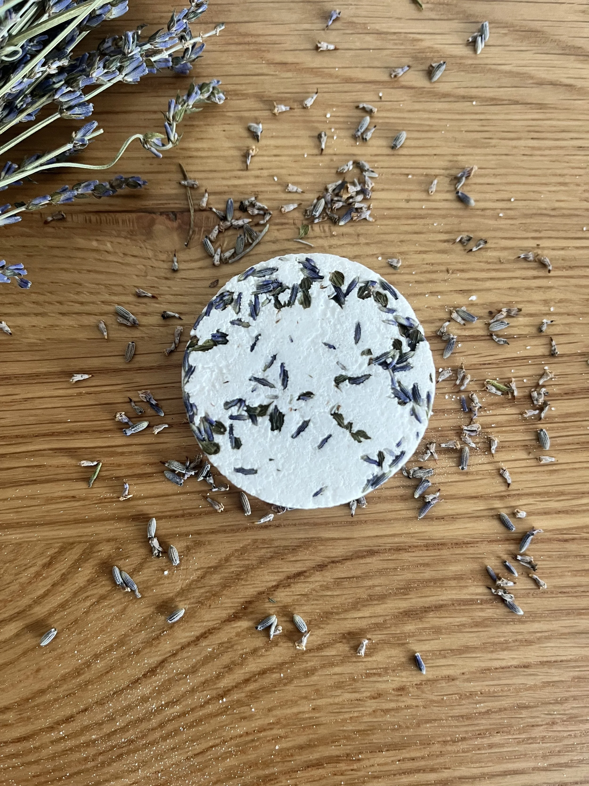 Lavender Shower Steamer or Bath Bomb