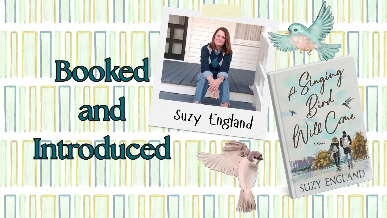 Booked and Introduced: Suzy England