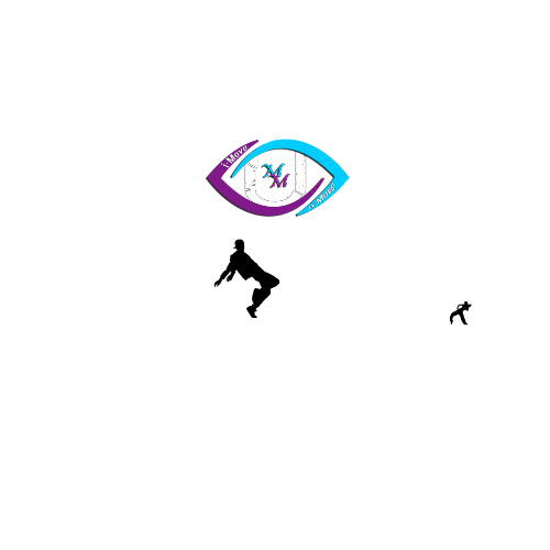 Logo with an eye design at the top and the word "MOVE" below, featuring a silhouette of a person in a wheelchair within the letter "O."